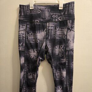 Reebok Women's Everyday High Rise 7/8 Leggings, 25" Inseam